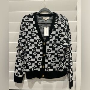 No Comment Cardigan womans sweater NWT!